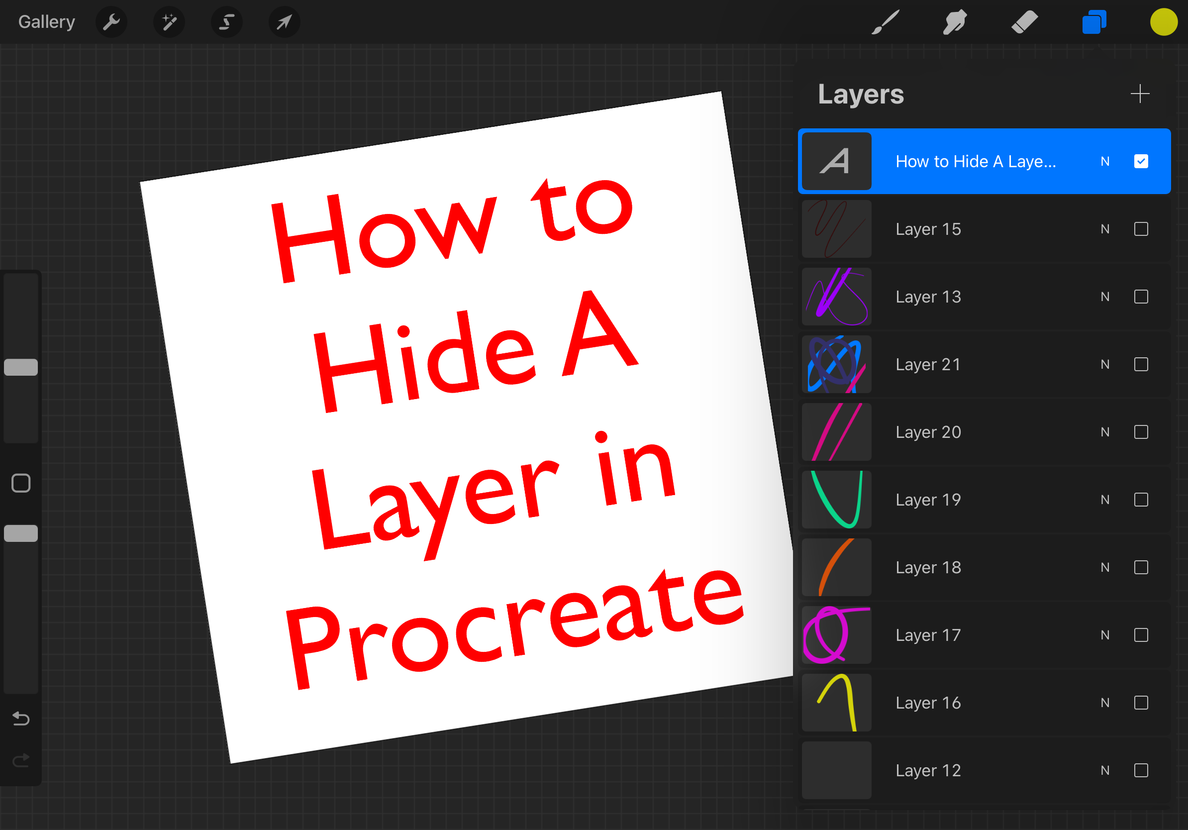 how-to-hide-a-layer-in-procreate-the-creativity-city