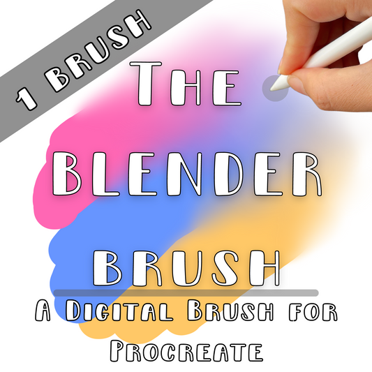 The blender brush for procreate