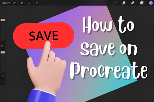 How to save on Procreate - how to save drawings and animations from Procreate to photos