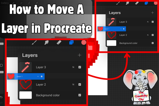 How to Move A Layer in Procreate - Plus More!