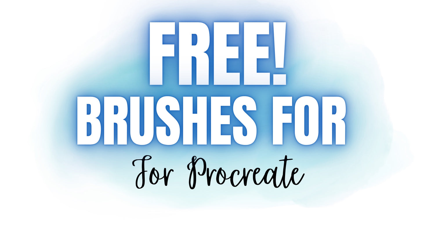 FREE brushes for Procreate