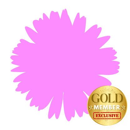 Gerbera Flower Stamp - Fill