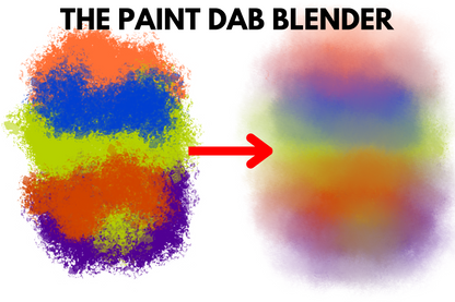 Paint Dab Set for Procreate - 17 Digital Brushes for Paint Dabbing